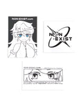 NON-EXIST - Mini Sticker pack